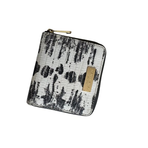 HENRI BENDEL Snake Print Leather Zip Wallet - Picture 5 of 6